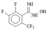 2,3-二氟-N-羥基-6-三氟甲基苯甲脒；
2,3-Difluoro-N-hydroxy-6-(trifluoromethyl)benzenecarboximidamide；
DFAO